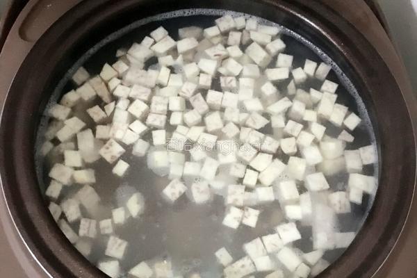 牛奶香芋西米露的做法图解4