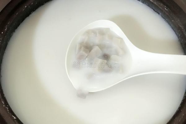 牛奶香芋西米露的做法图解5