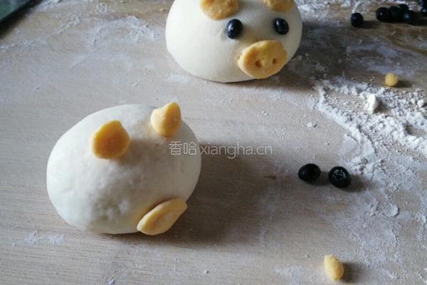 小动物馒头的做法图解7