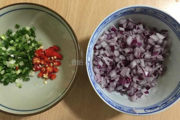 培根蛋炒饭的做法图解3