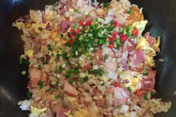 培根蛋炒饭的做法图解11