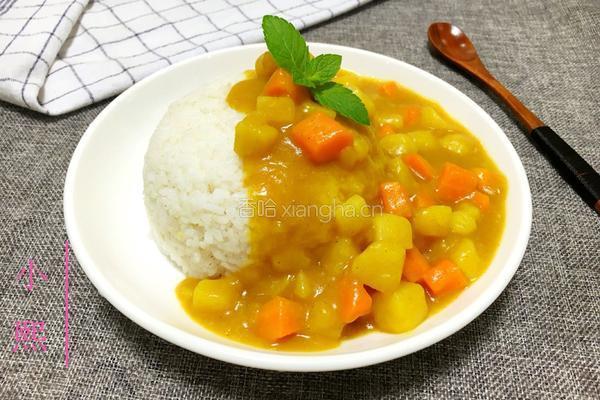 土豆咖喱饭的做法图解7