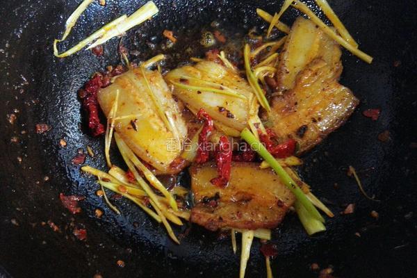莴笋回锅肉的做法图解10