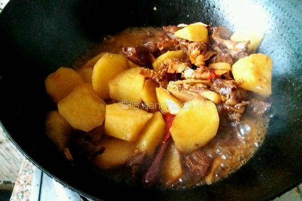 红烧土豆牛腩的做法图解12