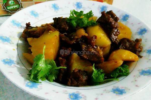 红烧土豆牛腩的做法图解13