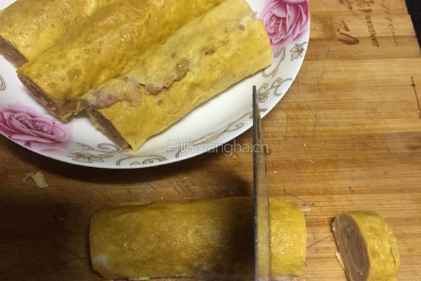 蛋卷肉的做法图解11