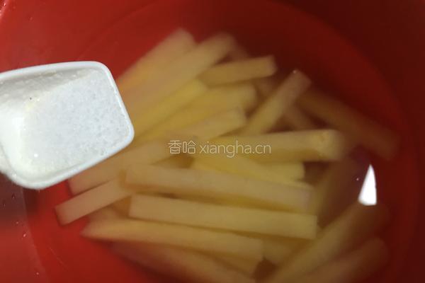 油炸土豆条的做法图解5