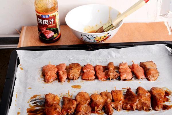 烤肉串的做法图解8