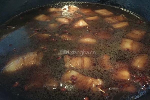 扁豆焖肉的做法图解4