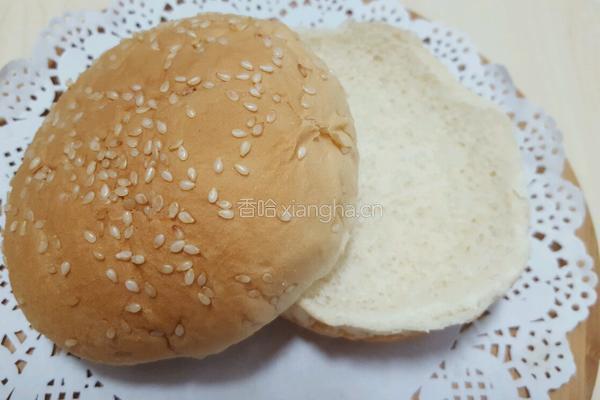 自制鸡排汉堡包的做法图解2