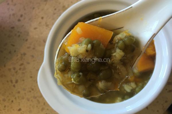 绿豆南瓜粥的做法图解8