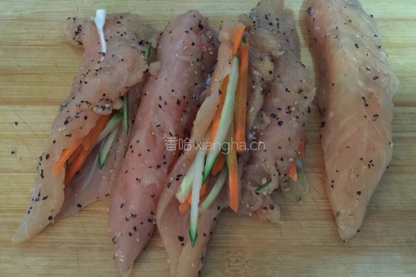 香蒸鸡胸肉的做法图解4