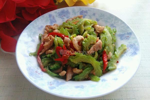 苦瓜炒瘦肉