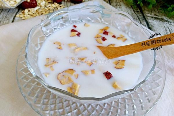 燕麦牛奶粥的做法图解4
