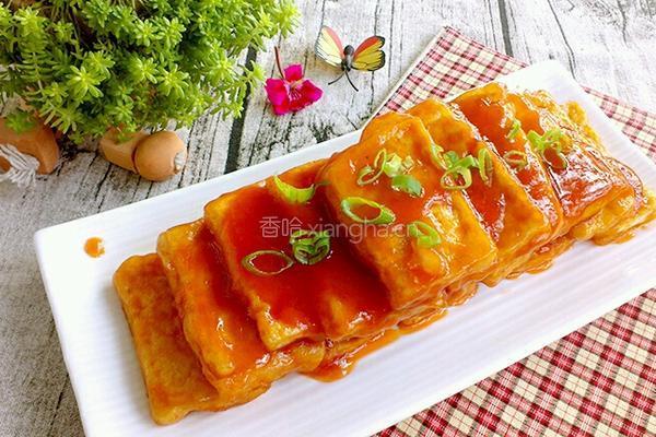 糖醋脆皮豆腐的做法图解10