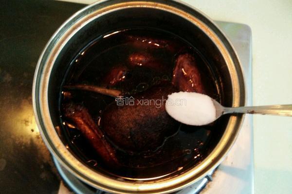 卤鸡中翅的做法图解6
