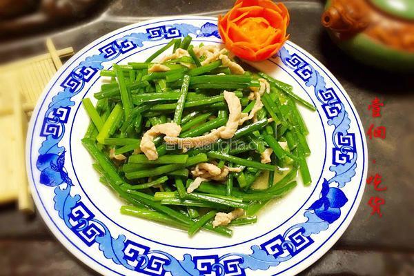 韭苔炒肉