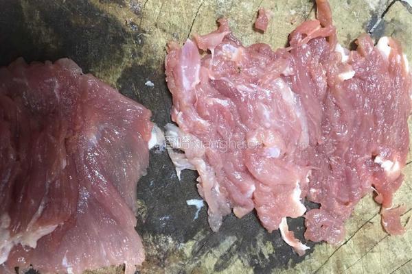 韭苔炒肉的做法图解5
