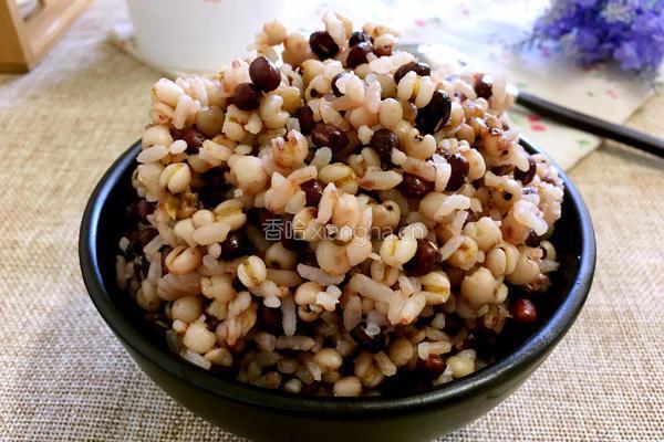 红豆薏米饭的做法图解5