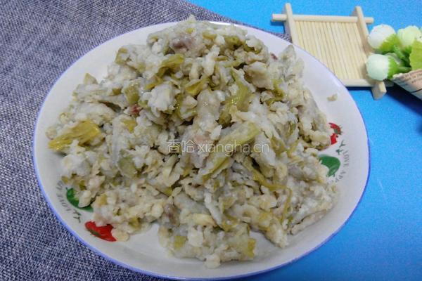 蒸豆角