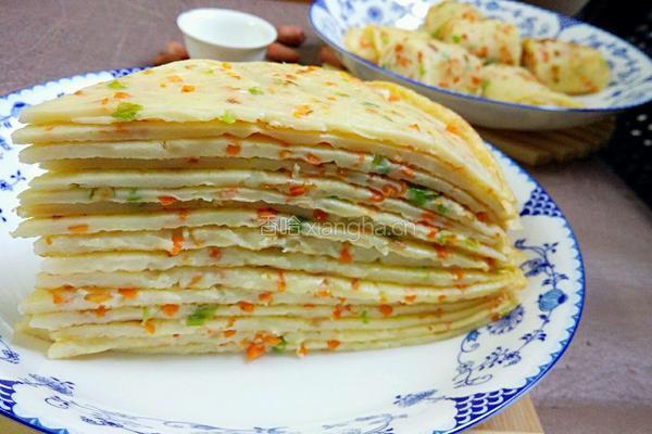 营养早餐鸡蛋饼的做法图解13