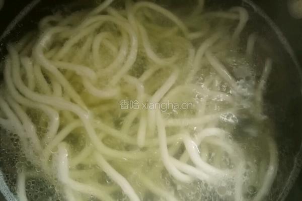蔬菇乌冬面的做法图解8