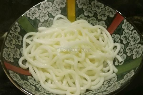 蔬菇乌冬面的做法图解9