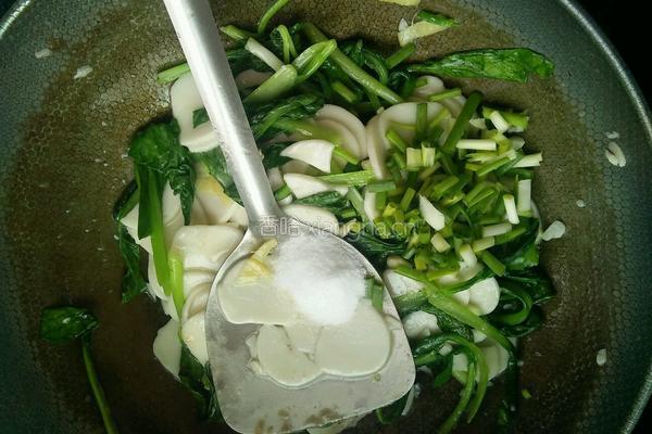青菜炒年糕的做法图解6
