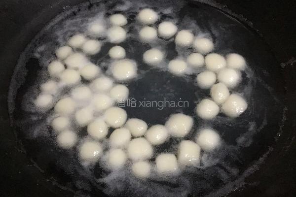 醪糟汤圆（酒酿丸子）的做法图解3