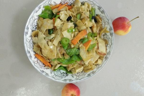尖椒干豆腐的做法图解8