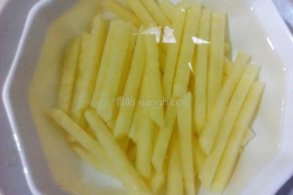 土豆炒豆角的做法图解2