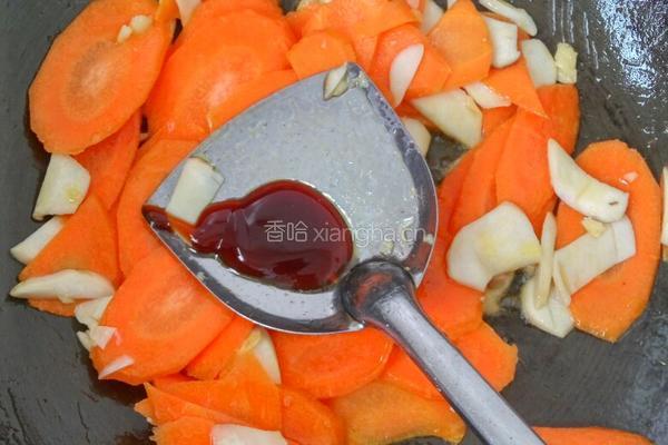 蚝香胡萝卜鲜菇片的做法图解6