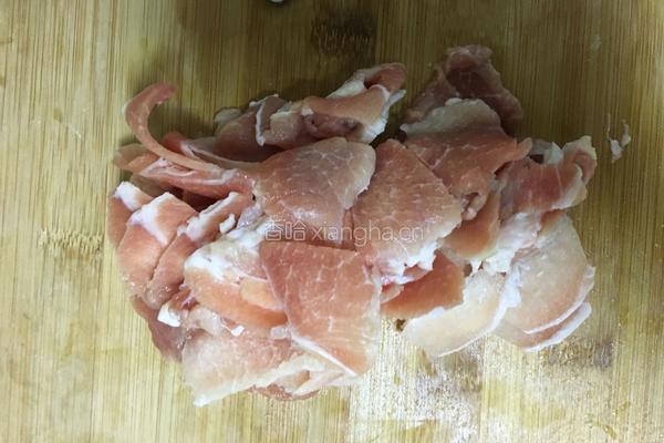 长豆炒肉的做法图解3