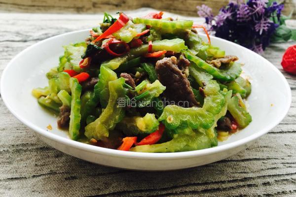 苦瓜炒牛肉的做法图解10