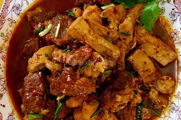 豆腐红烧肉的做法图解9