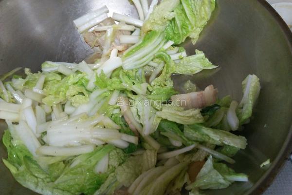 大白菜炖豆腐的做法图解10