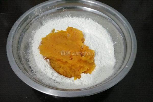 南瓜发面素馅包子的做法图解4