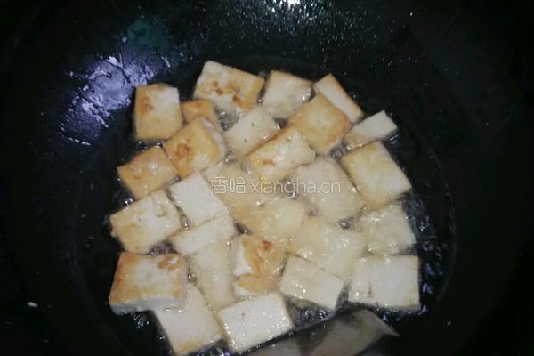 清炒豆腐的做法图解2