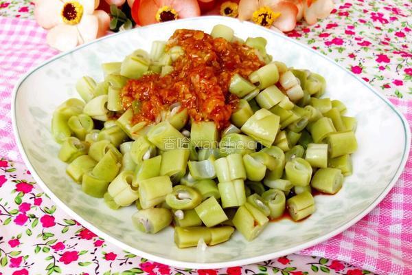蒜泥芸豆的做法图解5