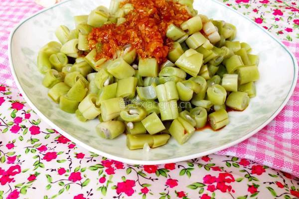 蒜泥芸豆的做法图解4