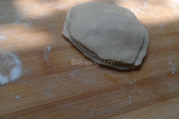 饺子皮版烧饼的做法图解4