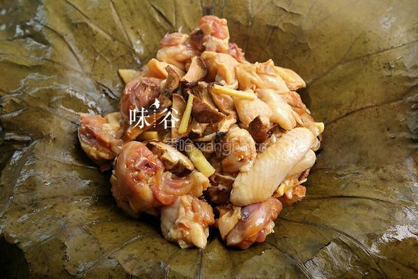 荷叶鸡的做法图解7