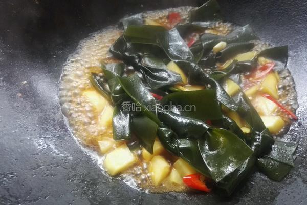 海带烧土豆的做法图解6