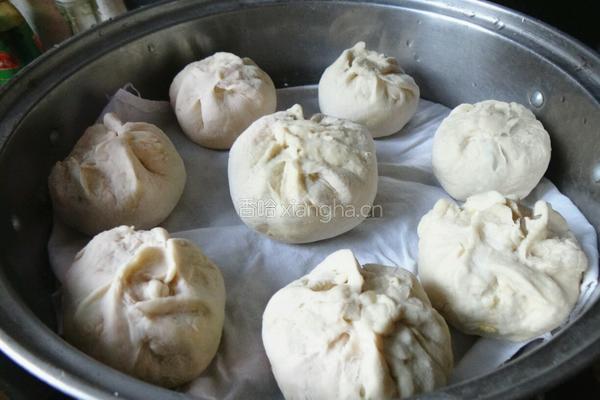 香菇卤肉包子的做法图解10