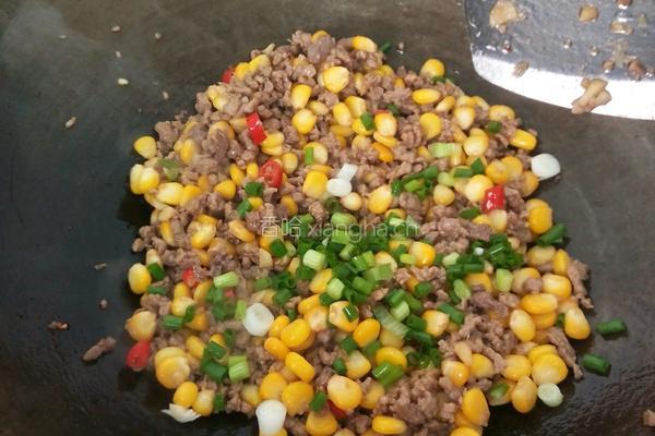 肉末玉米的做法图解9