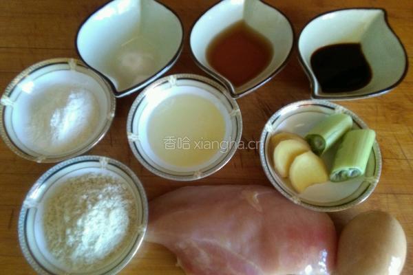 炸鸡胸肉的做法图解1