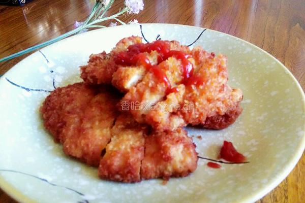 炸鸡胸肉的做法图解7