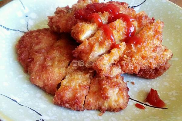 炸鸡胸肉的做法图解8