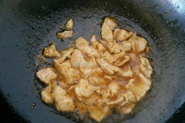 肉炒芹菜的做法图解5
