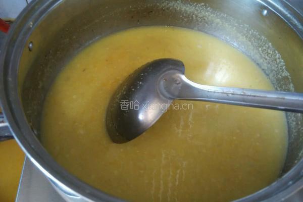 冰糖玉米羹的做法图解5
